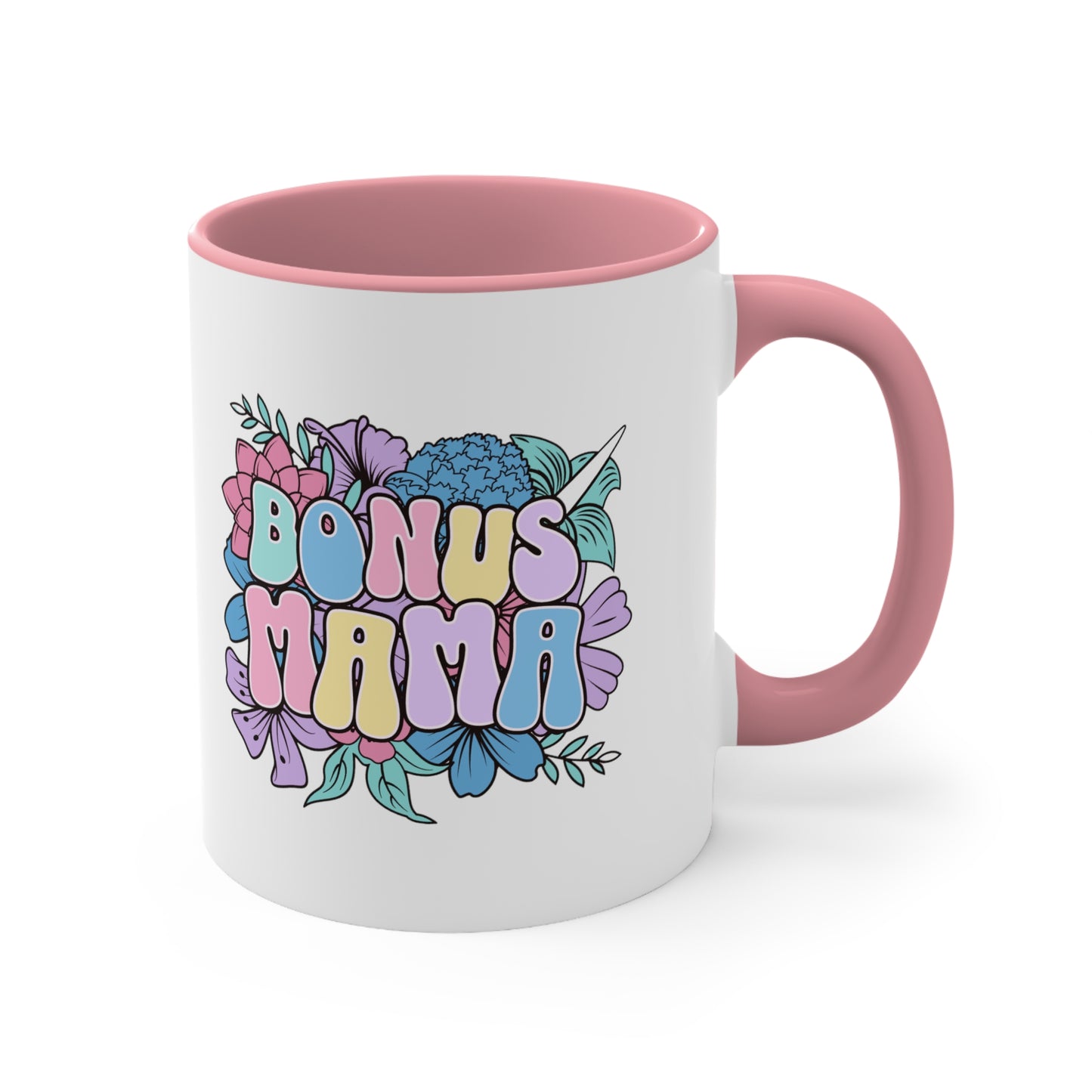 "Bonus Mama" Coffee Mug, 11oz (name customization for +$5)