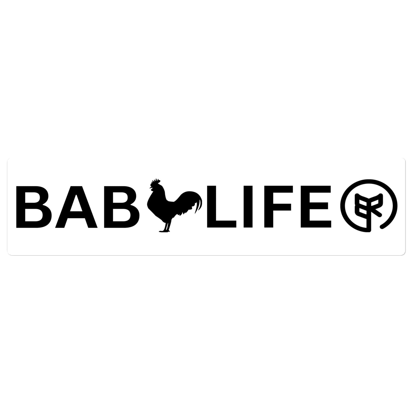 "Babcock Life" Bubble-free sticker for Babcock Ranch residents