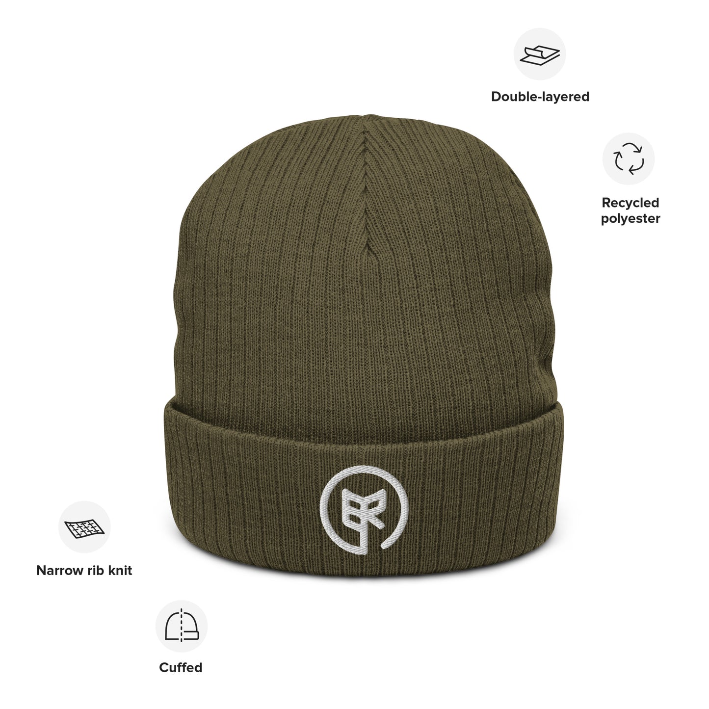 Babcock Ranch Ribbed Knit Beanie