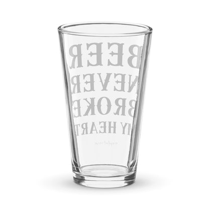 Beer Pint Glass