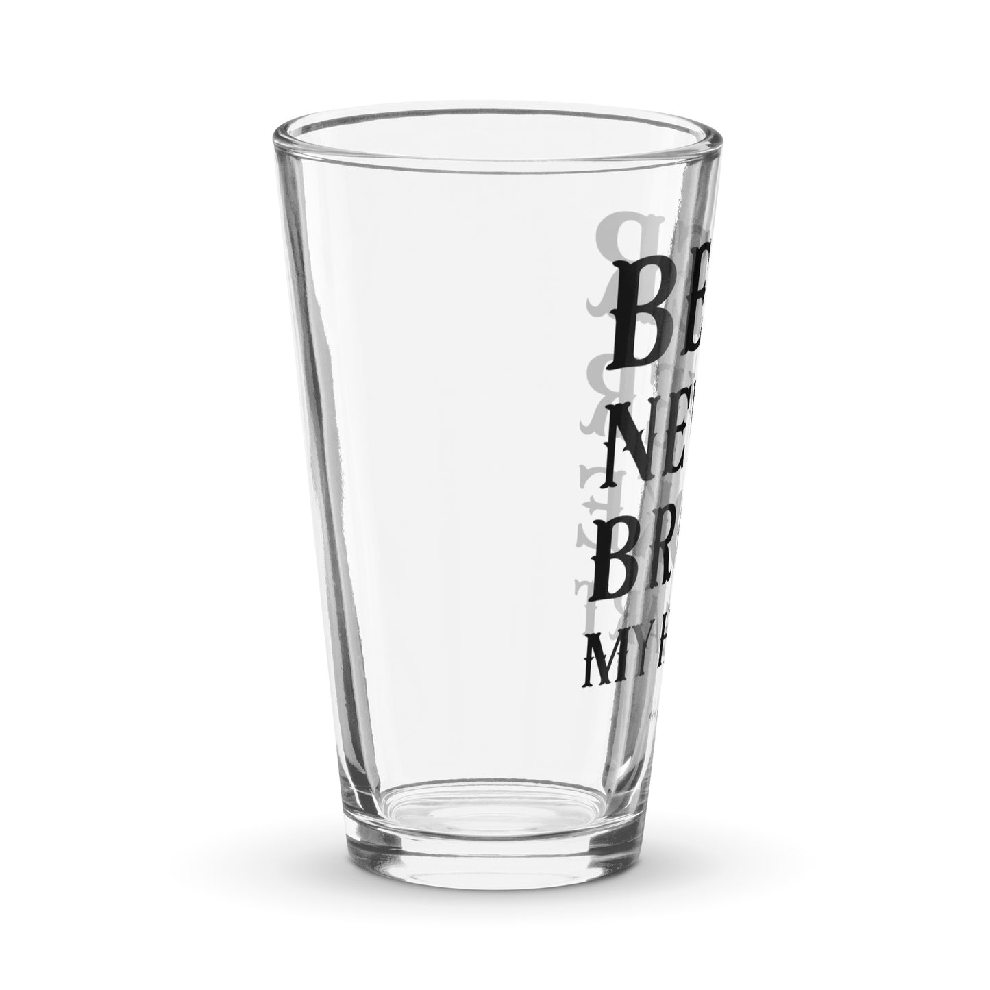 Beer Pint Glass