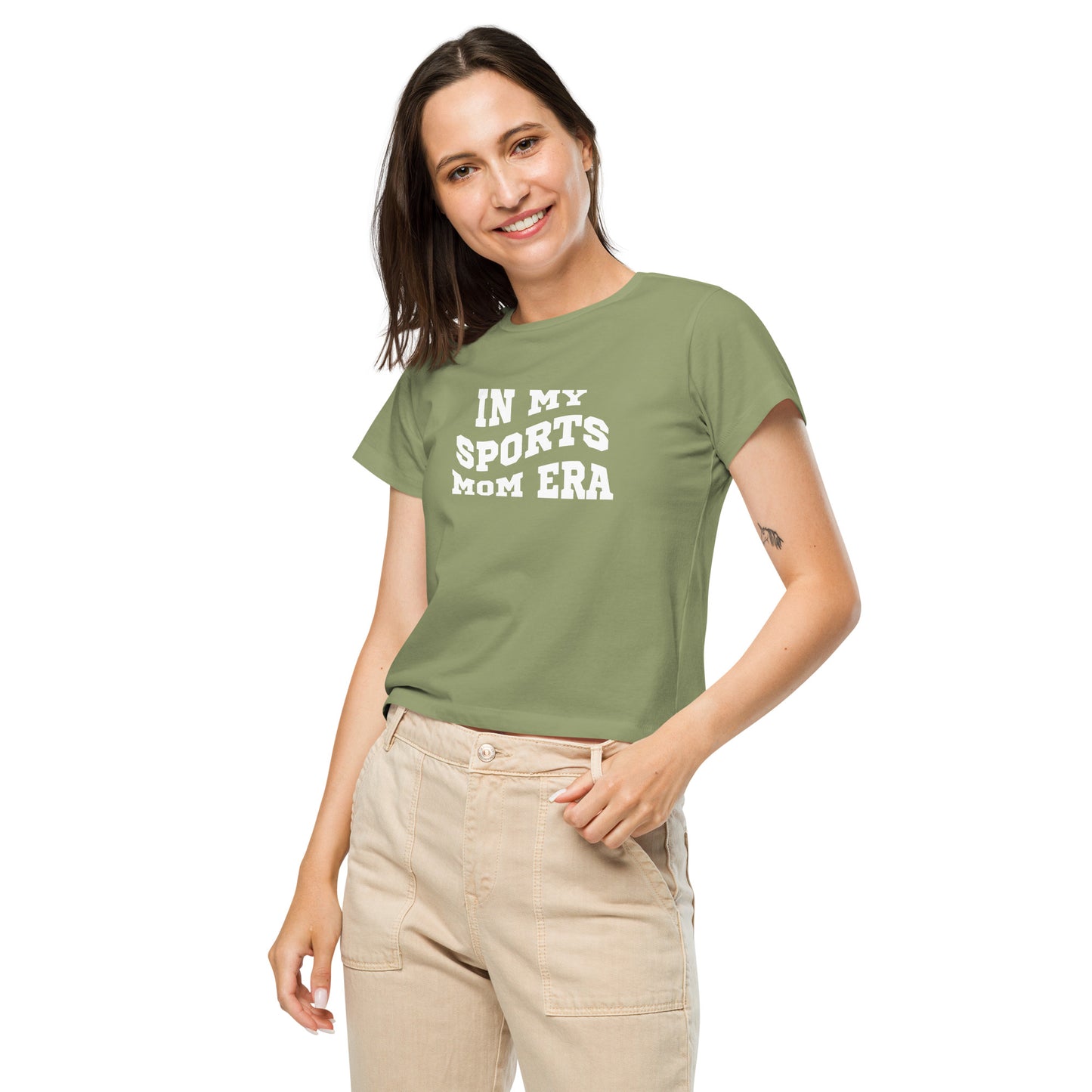 Sports Mom Era - Women’s high-waisted t-shirt