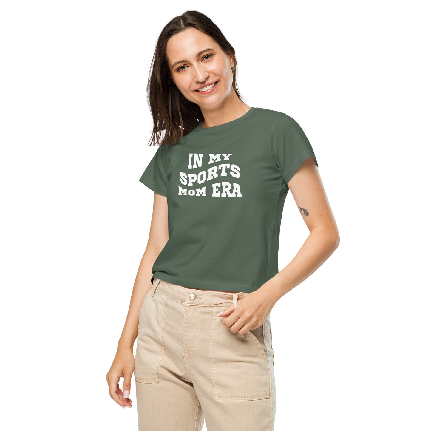 Sports Mom Era - Women’s high-waisted t-shirt