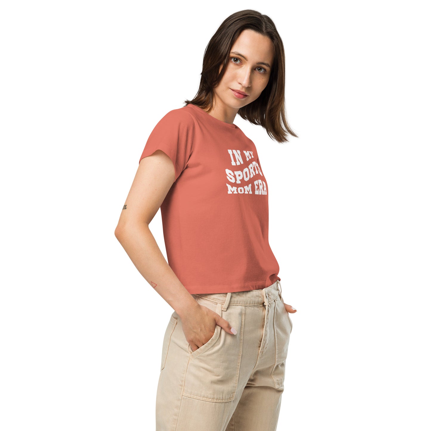 Sports Mom Era - Women’s high-waisted t-shirt