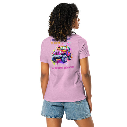 Jeep Girl -Women's Relaxed T-Shirt