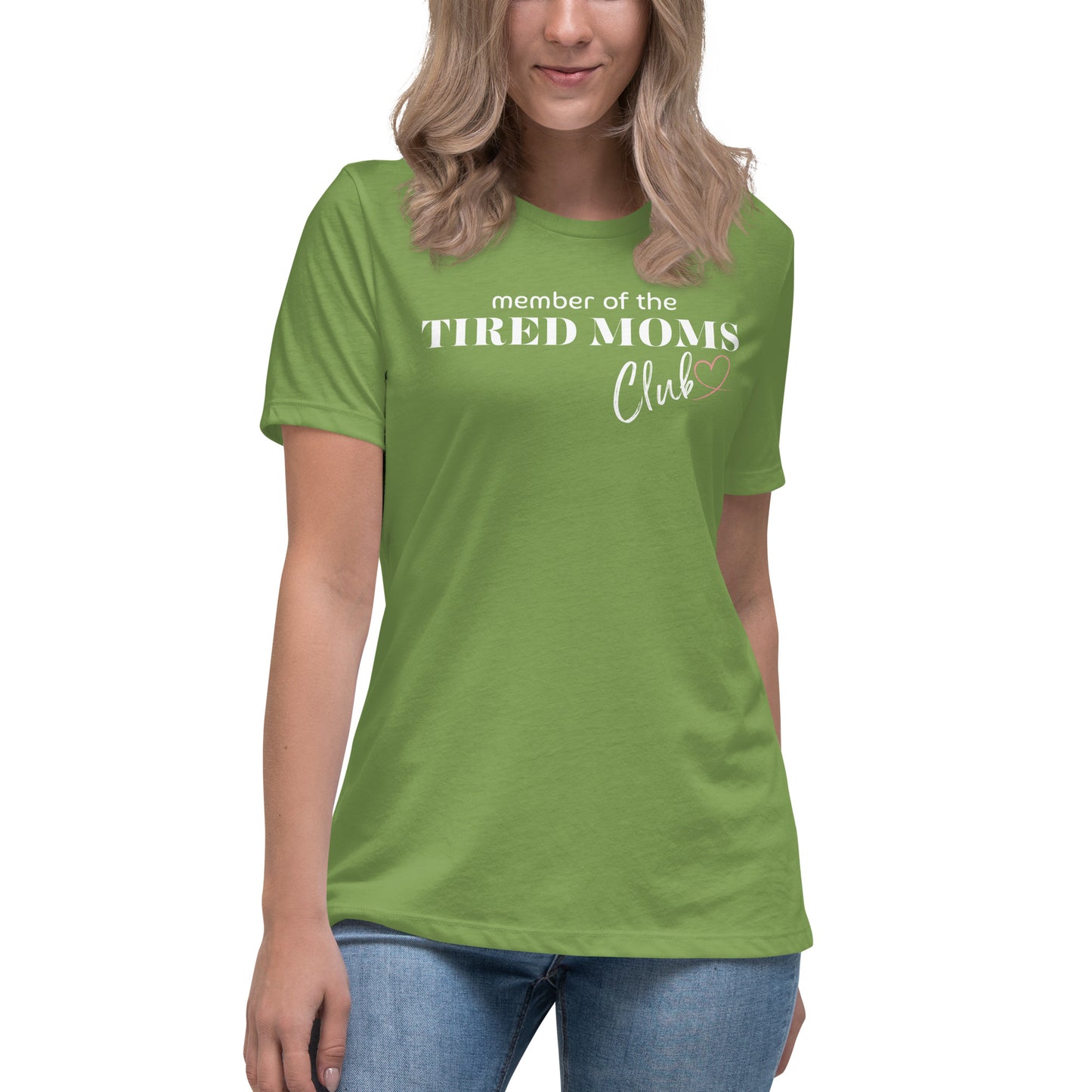 "Tired Moms Club" Women's Relaxed T-Shirt